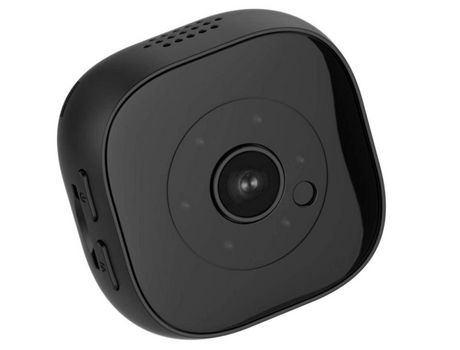 Mini cámara H9 gran angular de 120 grados con captura nocturna por infrarrojos y detección de movimiento negro YIZHOOD