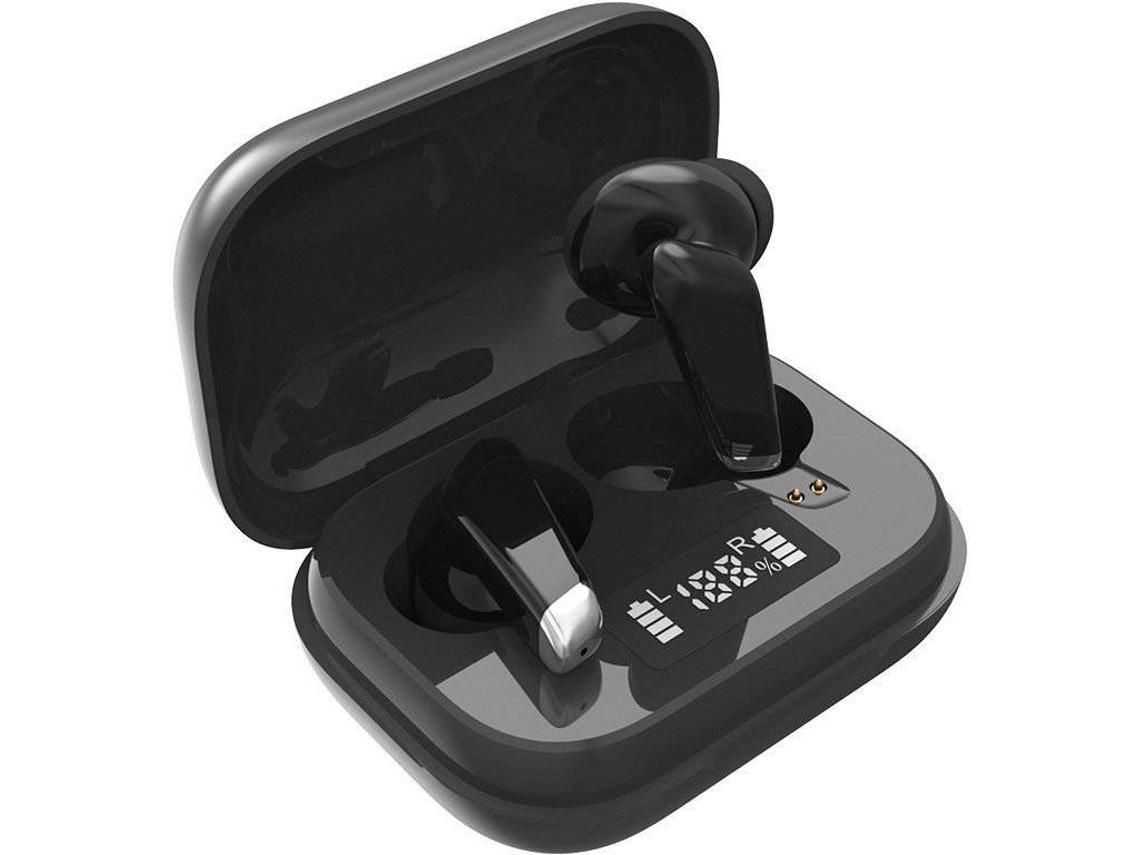 Urban Cool Dual Capsule Headphones Lcd Bluetooth Estéreo AuricularesNegro YIZHOOD