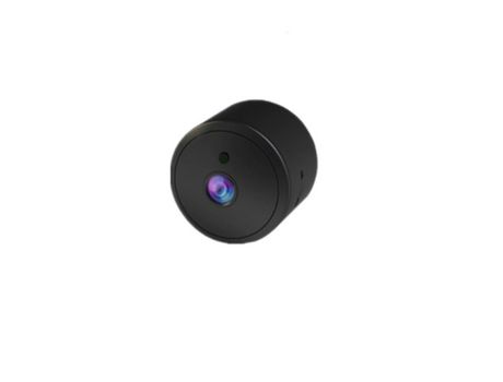 Mini cámara inalámbrica portátil con detección nocturna y de movimiento para uso en exterioresNegro YIZHOOD