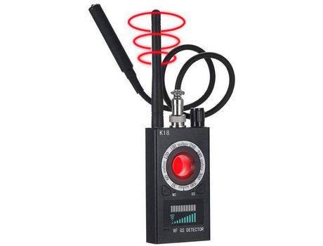 Detector Rf Detector de cámara oculta para dispositivos de escucha espía negro YIZHOOD