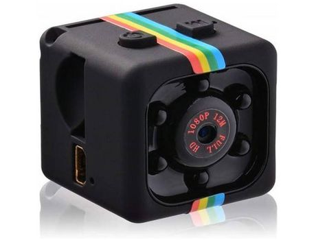 Mini cámara cámara oculta inalámbrica pequeña cámara de seguridad portátil negro YIZHOOD