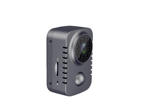 Mini Camara 1080P Hd Infrarrojos Gran Angular 120 GradosGris YIZHOOD