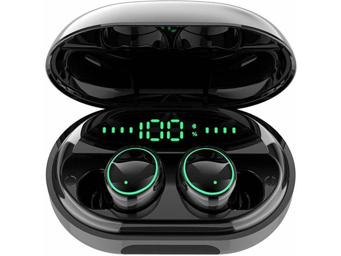 Auriculares inalámbricos Bluetooth 5.0 con micrófono. C5S Negro YIZHOOD