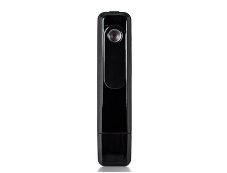 Cámaras ocultas Spy Pen Cámara HD 1080P Clip en el cuerpo de la cámaraNegro YIZHOOD