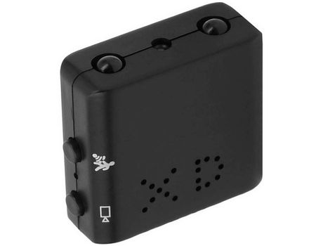Mini cámara de seguridad de vídeo continuo 1080P adecuada para sistema de seguridad en el hogar negro YIZHOOD