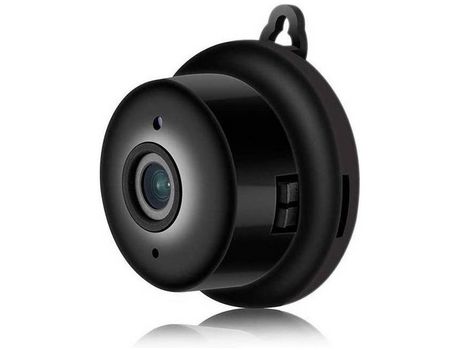 Mini cámara de vigilancia inalámbrica WiFi Cámara de vigilancia inalámbrica 1080P Micro cámara (negro) YIZHOOD