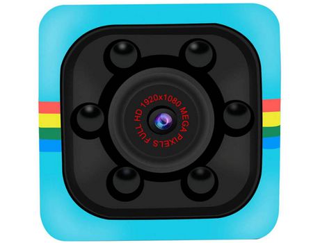 Cámara Mini Sq11 1080P Con Grabadora Dvr De Visión Nocturna Dvrazul YIZHOOD