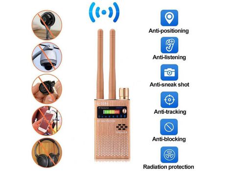 Detector de señal Espía Anti cámara inalámbrica GPS Tracker Encontrar YIZHOOD