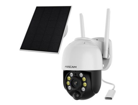 Cámara Ip Domo Wi-Fi 4Mp Motorizada con Batería B4 FOSCAM