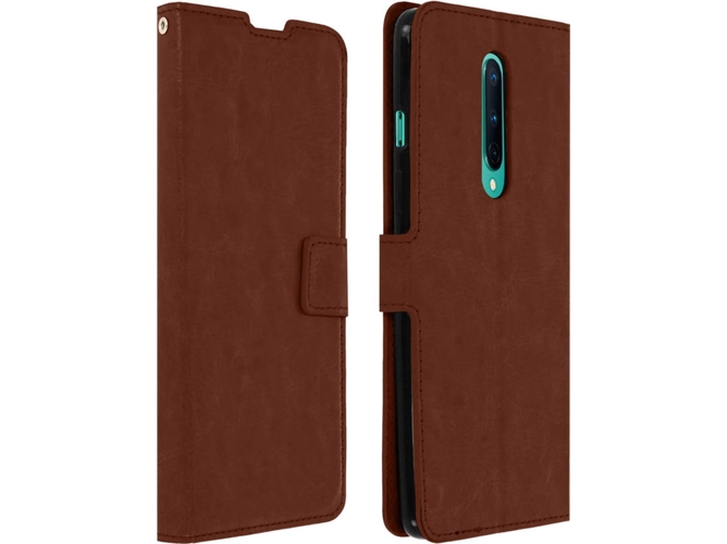 Funda OnePlus 8 AVIZAR Vintage Marrón