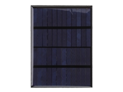 Mini Panel Solar Diy De Silicio Policristalino De 12 V Y 1,5 W Para Linternas, Camping Y Cargadores De Teléfono Móvil.