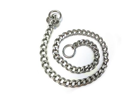 Collar de perro estrangulador con sobrepeso