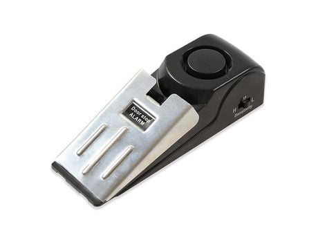 Cuña de puerta con alarma - Negro
