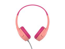 BELKIN SoundForm Mini Auriculares Alámbrico Diadema Llamadas/Música/Deporte/Uso diario Rosa