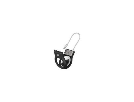 Secure Holder Wire Cable Airtag Bk