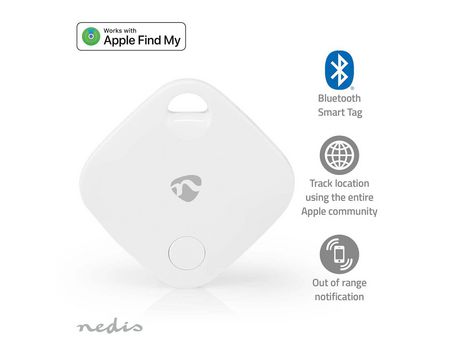 Localizador de Chaves NEDIS Alimentado por Pilhas 1x CR2032 Pilhas Incluídas Versão de Bluetooth: 5.1