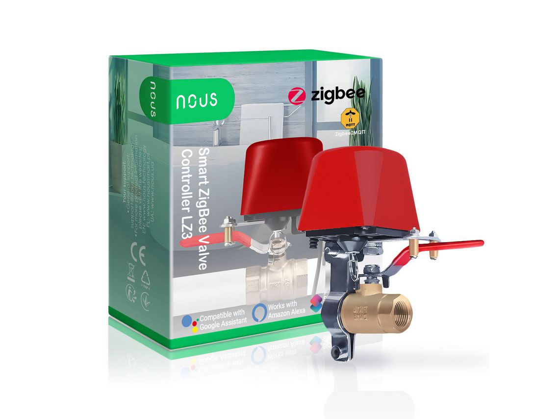 Vanne inteligente Zigbee 3