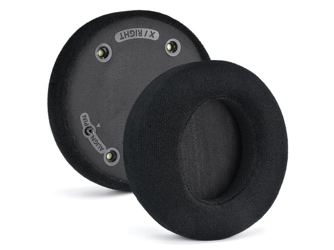 Almofadas de veludo de reposição para Philips Audio Fidelio Negro 8x2 cm Fidelio X2 X1
