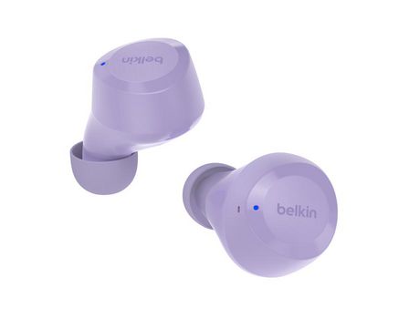 BELKIN SoundForm Bolt Auriculares Inalámbrico Dentro de oído Llamadas/Música/Deporte/Uso diario Bluetooth Lavanda