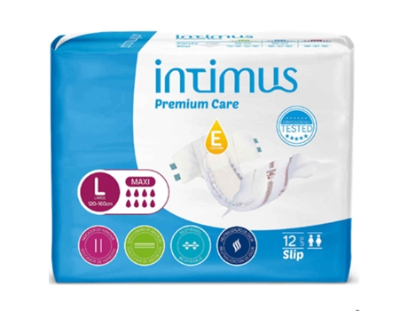 Pañal de Incontinencia INTIMUS Maxi Talla L (12 un)