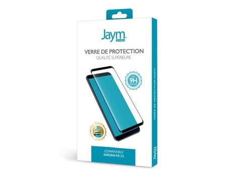 Cristal Templado para Xiaomi MI 11 / MI 11 Ultra JAYM Curvo 3D contorno 9H ultrarresistente Asahi