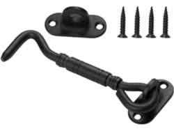 Gancho De Acero Fuerte Con Tornillos, Acabado A Prueba De Erosión, Juego De Gancho Colgante De Metal Para Entornos