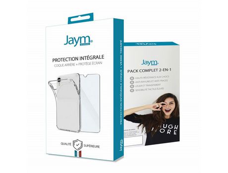 Pack Funda + Cristal para Samsung Galaxy S22 Plus JAYM Plano 2.5D