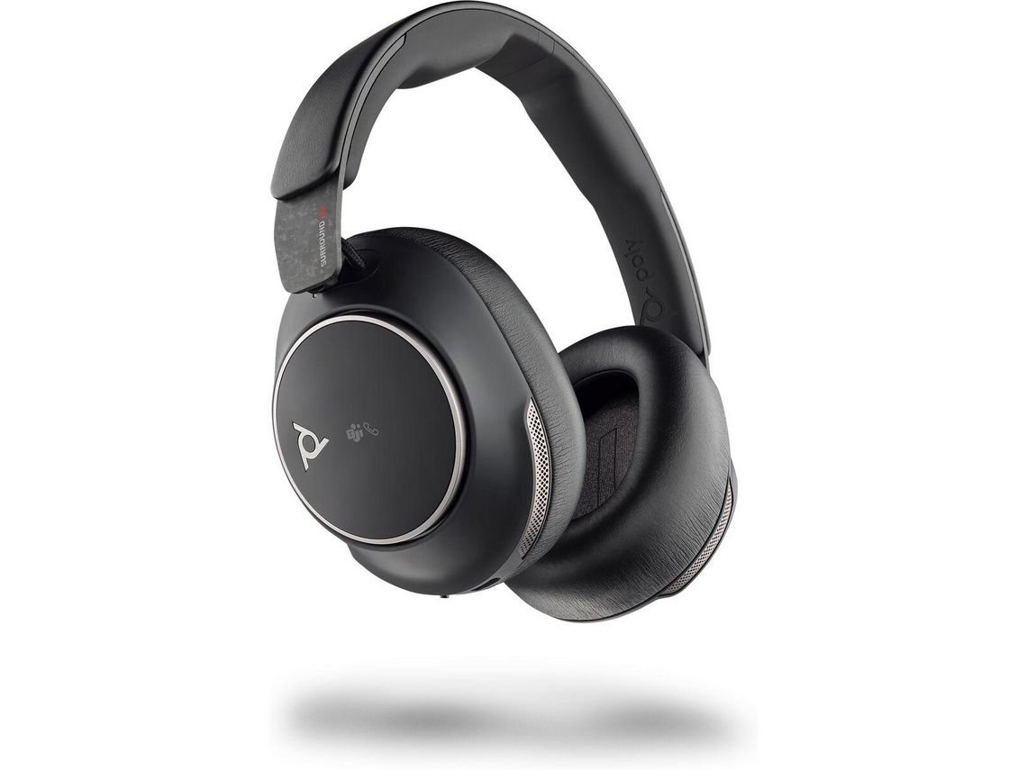 Auriculares Bluetooth POLY Voyager Surround 80 UC (Negro - USB - USB-C - Jack 3.5 mm - Bluetooth)