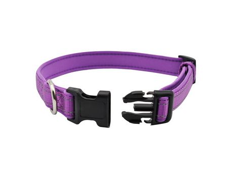 Collar para perros reflectante con velcro - Done un collar al rescate de perros