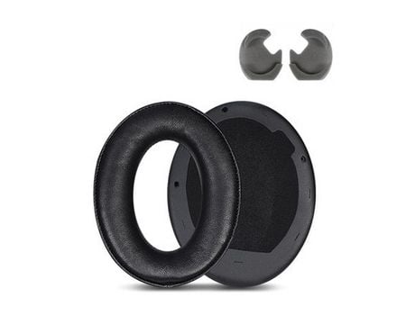 Substituição de protetores de ouvido com juntas para Sony WH-1000XM4 Negro