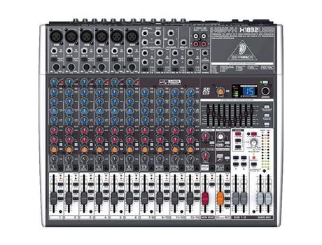 Mezclador e Interfaz X1832Usb BEHRINGER