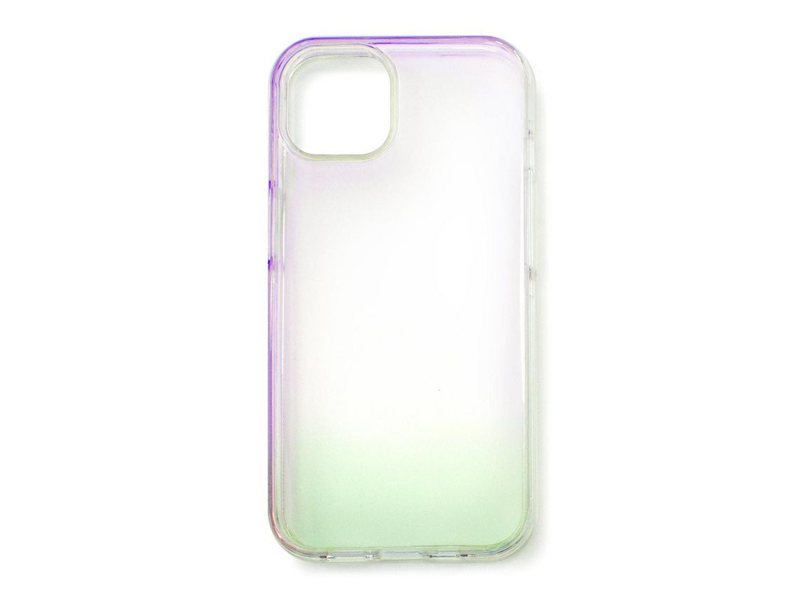 Funda Aurora para iPhone 13 Pro Gel Neon Roxa