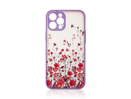 Funda de Design para iPhone 13 Pro Max Floral Morado