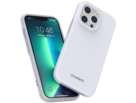 Funda Anti-Queda CHOETECH Mfm Feita para Magsafe para iPhone 13 Pro Blanco Pc0113-Mfm-Wh