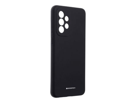 Funda de Silicona MERCURY para Samsung A33 Negro