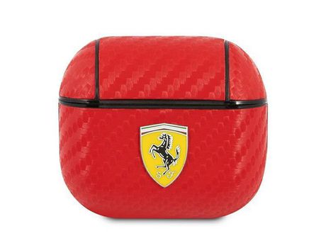 Funda Airpods 3 FERRARI Original Rojo