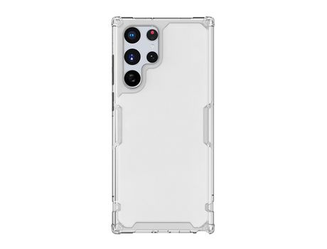 Funda NILLKIN Nature Pro para Samsung Galaxy S22 Ultra Armor Cover Blanco