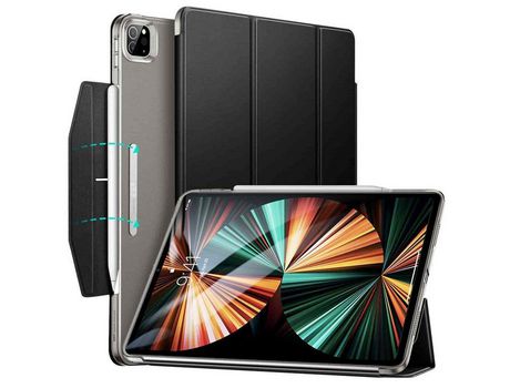 Funda Ipad Pro 12.9 2021 ESR Libro trifold Negro