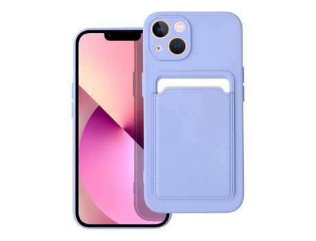 Funda FORCELL Card para iPhone 13 Violeta