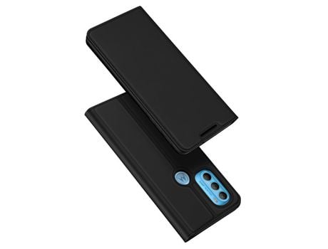 Funda Motorola Moto G71 5G DUX DUCIS Piel Sintética Negro