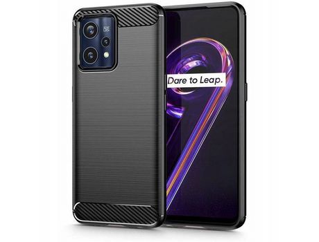 Funda FORCELL Carbon para Realme 9 Pro Negro