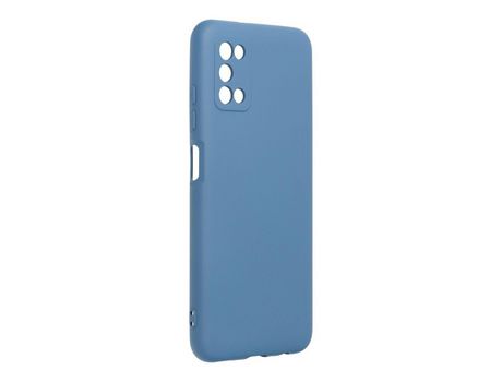 Funda para Samsung Galaxy A03S FORCELL Silicona Azul