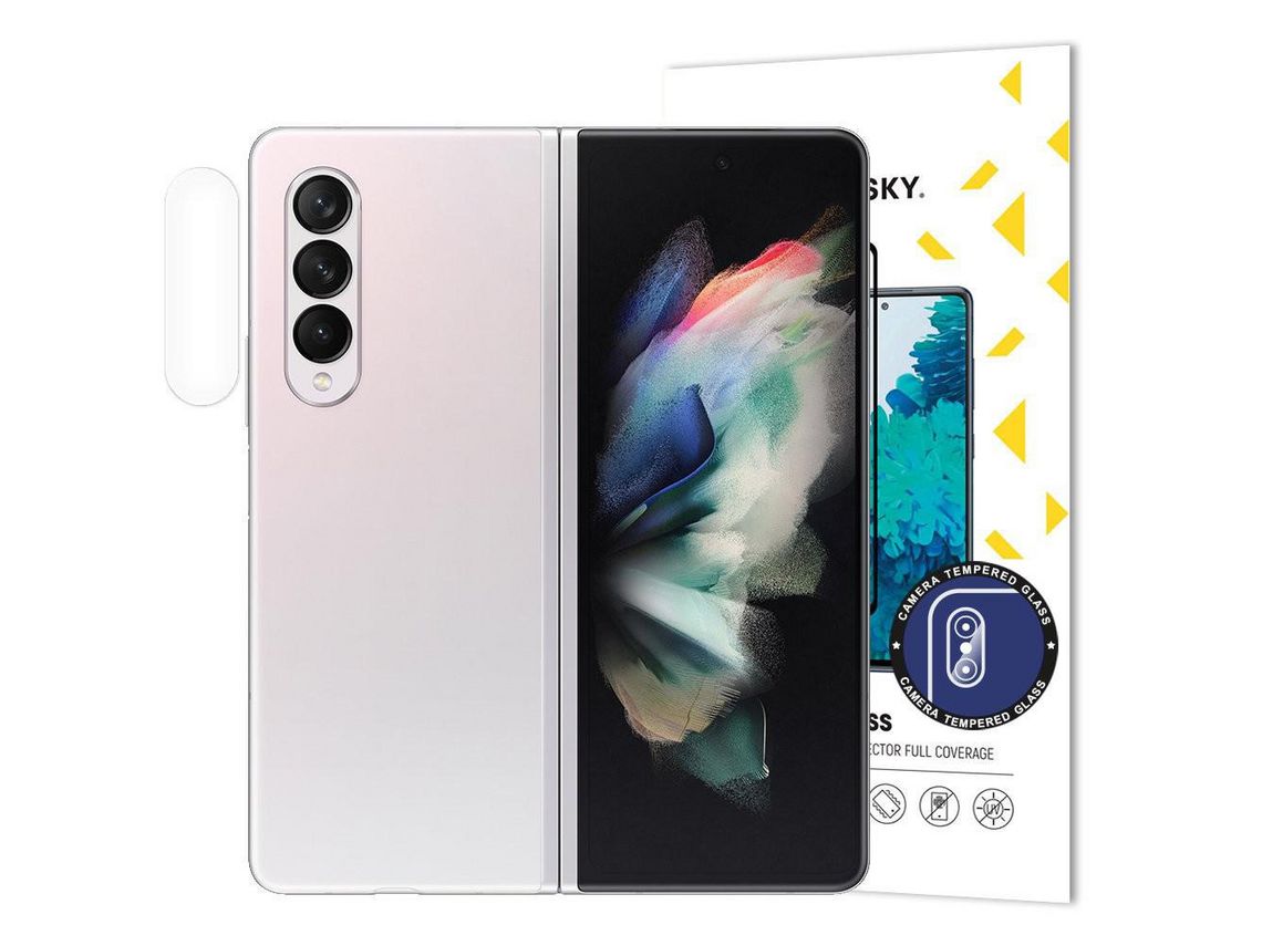 Película Cámara Samsung Galaxy Z WOZINSKY Cristal Full Cover Transparente