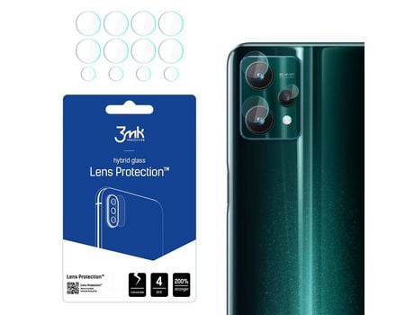 Película Cámara Realme 9 Pro 3Mk Cristal Templado para Transparente