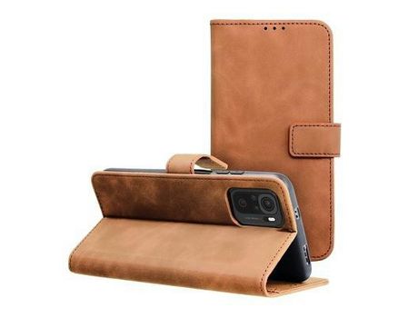 Funda para Xiaomi Redmi Note 10 y 10S FORCELL Libro Marrón