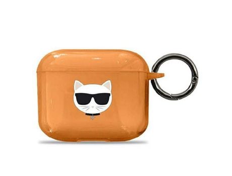 Funda Airpods 3 KARL LAGERFELD Original Naranja