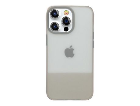 Funda para iPhone 13 Pro Max KINGXBAR Silicona Gris