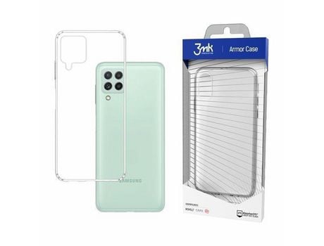 Funda para Samsung Galaxy A22 4G 3Mk Rígida Transparente