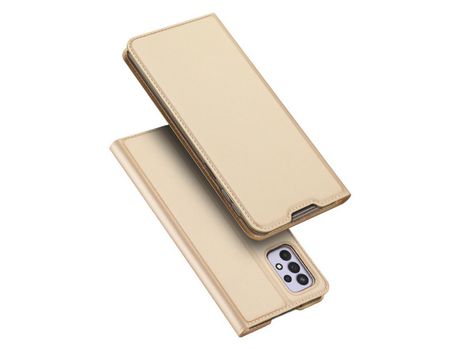Funda para Samsung Galaxy A33 5G DUX DUCIS Piel Sintética Dorado
