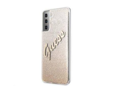 Funda para Samsung Galaxy S21 Plus GUESS Original Dorado
